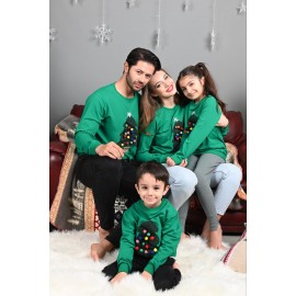 Set Bluze Family Bradul Global Verde