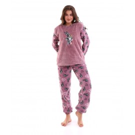 Pijama dama cocolino Lover Bunny