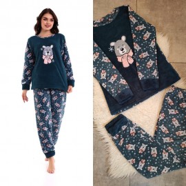 Pijama dama cocolino Hibernate Bear Winter