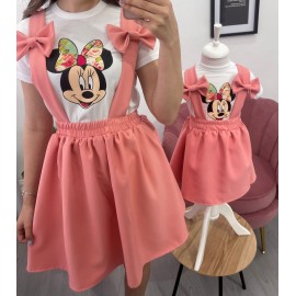 Set rochii sarafan mama-fiica Minnie Mouse